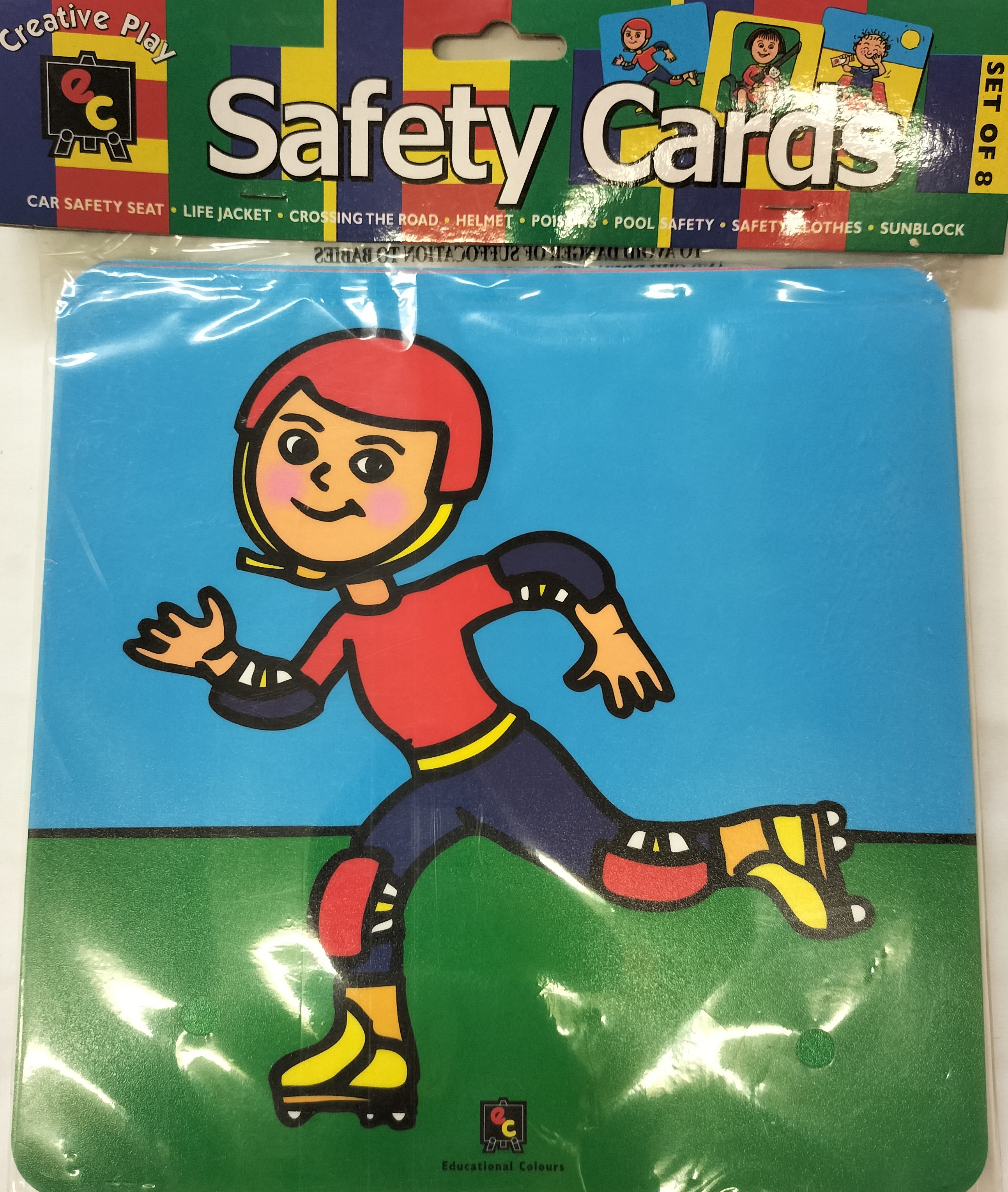 Safety Cards Set of 8